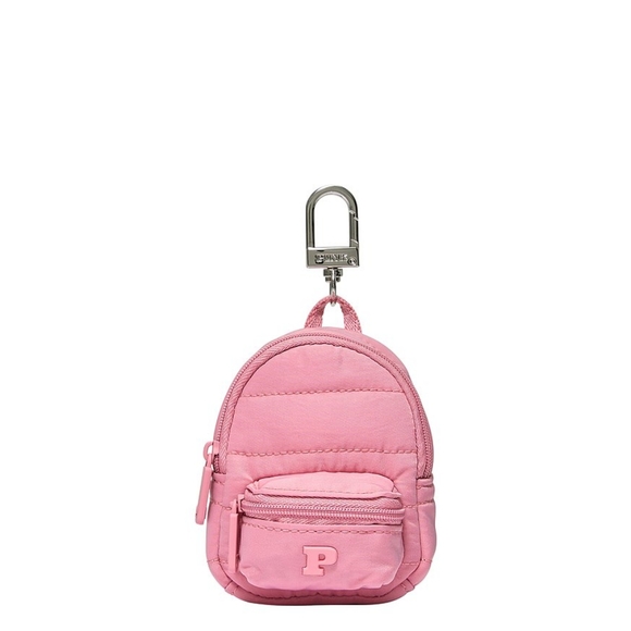 VS pink Mini Backpack Keychain Charm (Pale Rosy Pink) - Picture 1 of 5